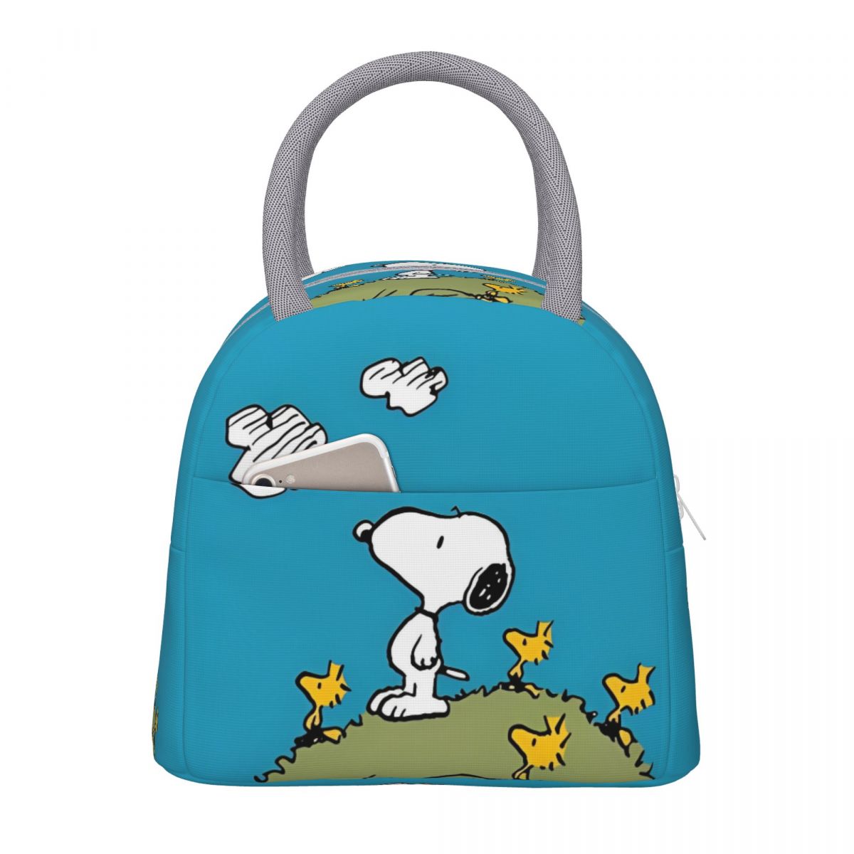 Snoopy Peanuts Insulated Lunch - Tote Bag Sublimation ulasan dan harga