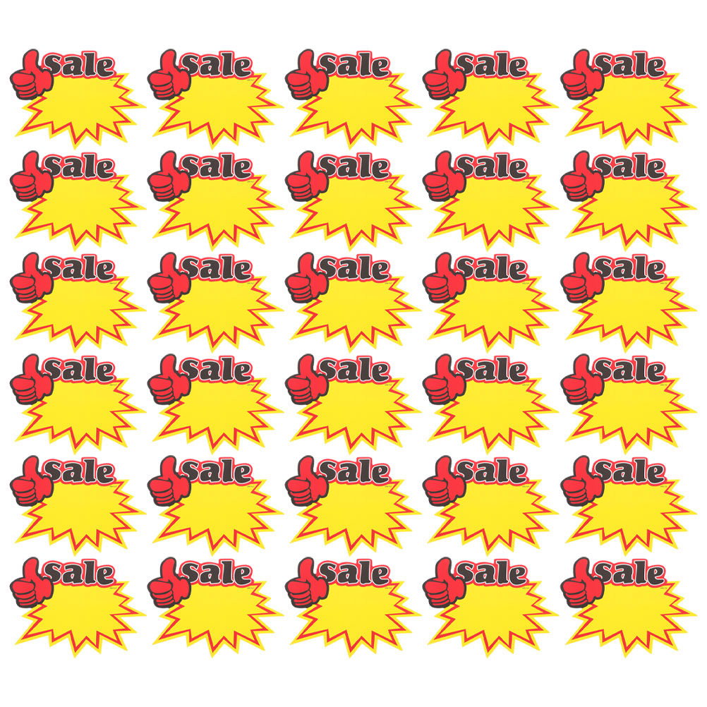 200Pcs Price Labels Bright Yel - Yard Sign Blank ulasan dan harga