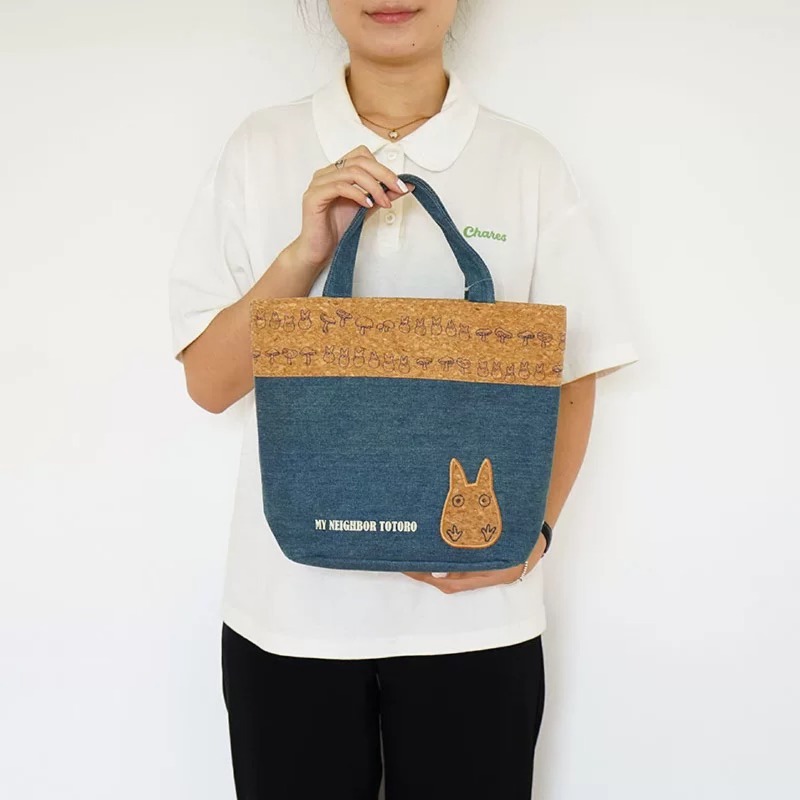 New My Neighbor Totoro Denim T - Tote Bag Sublimation ulasan dan harga