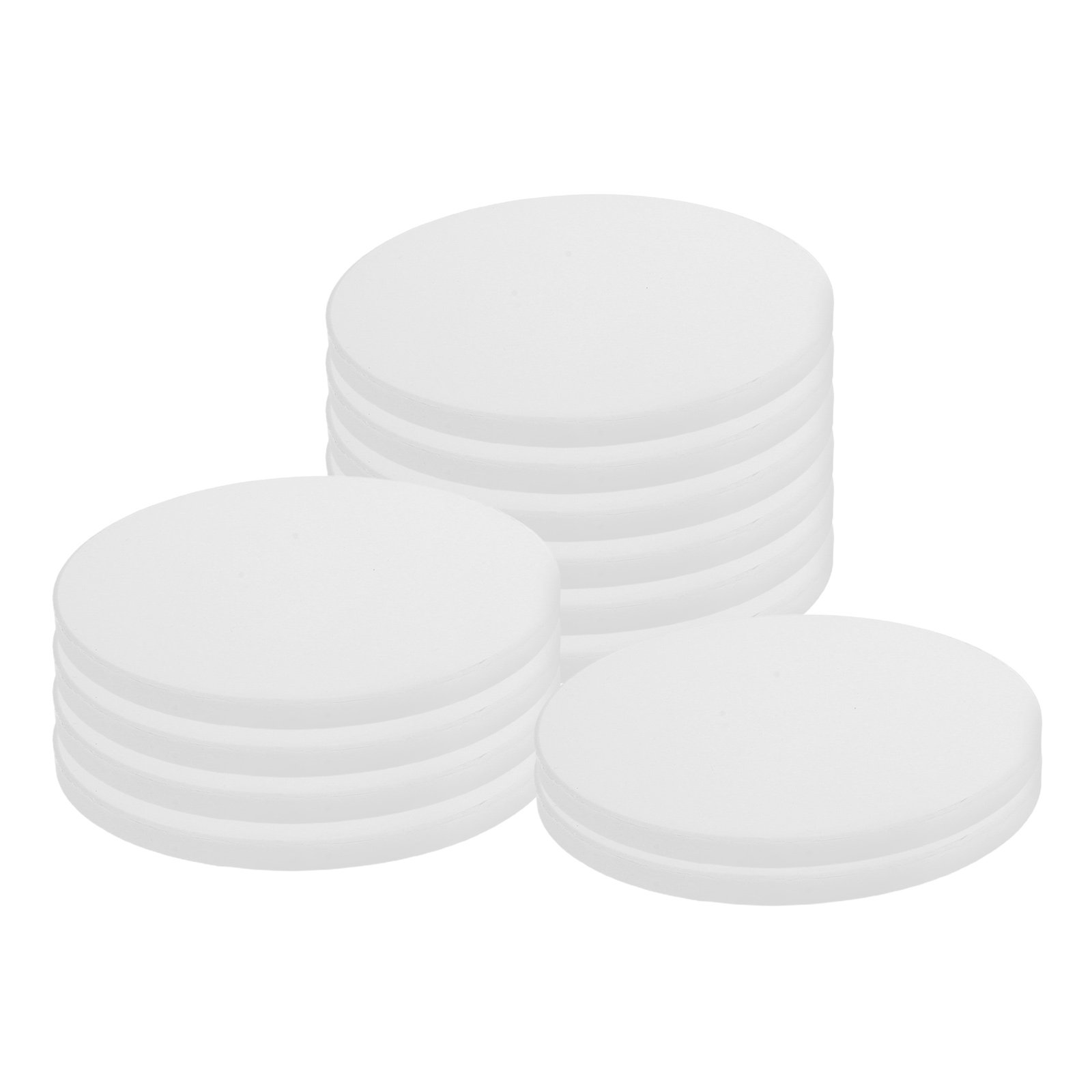 12Pcs Round Ceramic Coasters B - Coaster Sublimation Blank ulasan dan harga