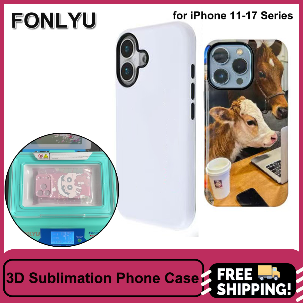 10PCS 2 in 1 3D Sublimation Bl - Phone Case Blank Print ulasan dan harga