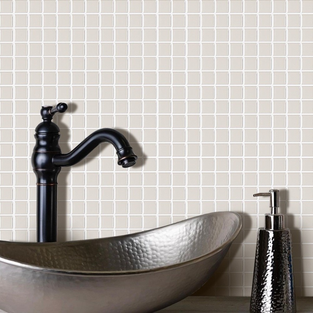Self-Adhesive Wall Tile Sticke - Ceramic Tile Blank ulasan dan harga