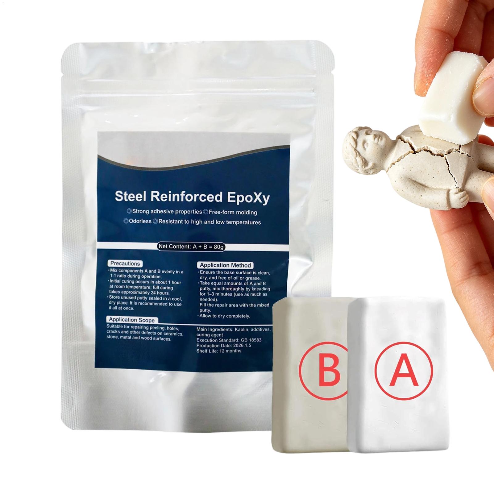 Quick Repair Epoxy Putty Two P - Ceramic Tile Blank ulasan dan harga